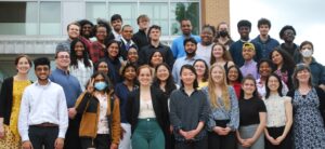 Group photo of Sondheim Scholars